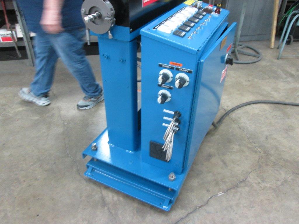 1" Akron, extruder, 24:1 L/D, new 5 HP AC motor & drive, new screw, new control panel, 480 V., Rebuilt - Image 3