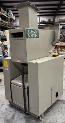 12" x 11" Conair Martin #CK1012, plastic granulator, 5 HP, 3 blade open rotor, casters, starter, 230/460 V. - Image 1