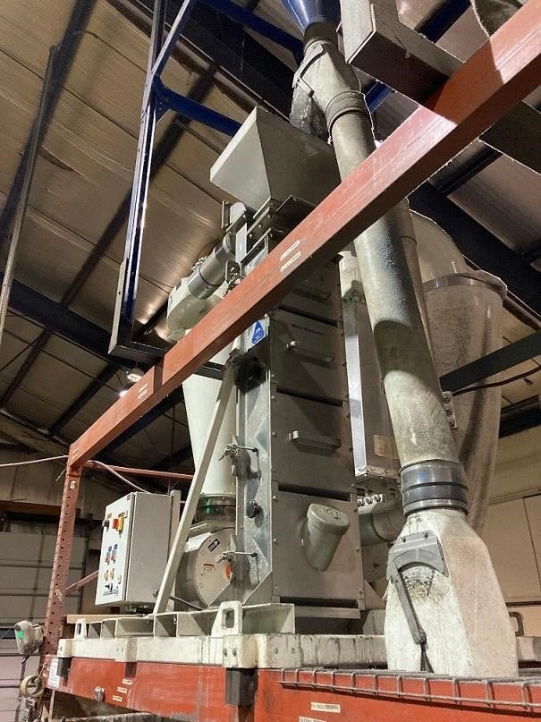 KICE #15, aspirator separator system, 5 HP, 5,000 lb/hr - Image 2