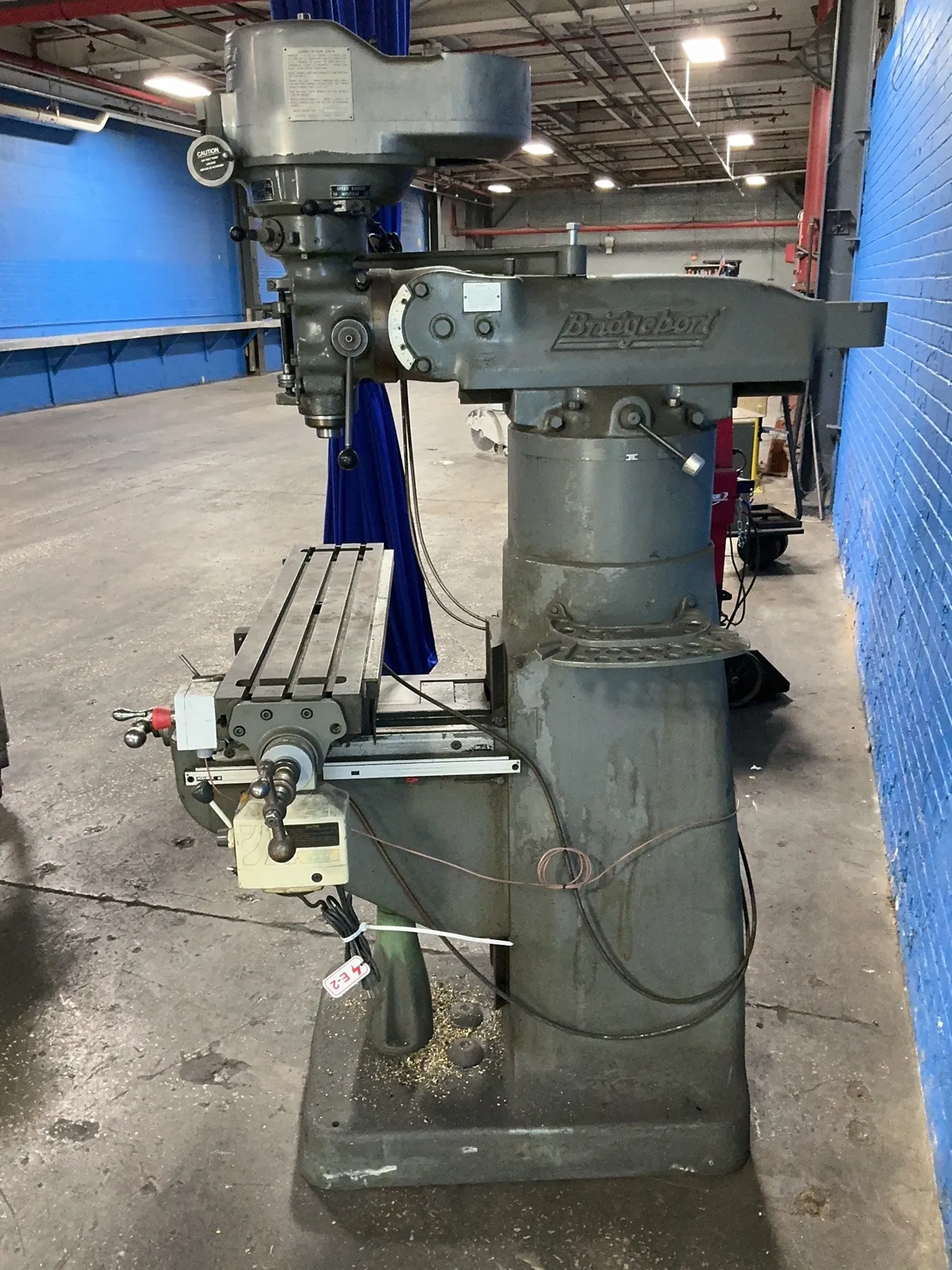 Bridgeport, vertical mill, 9" x 42", Acu-Rite digital read out, 2 HP - Image 3