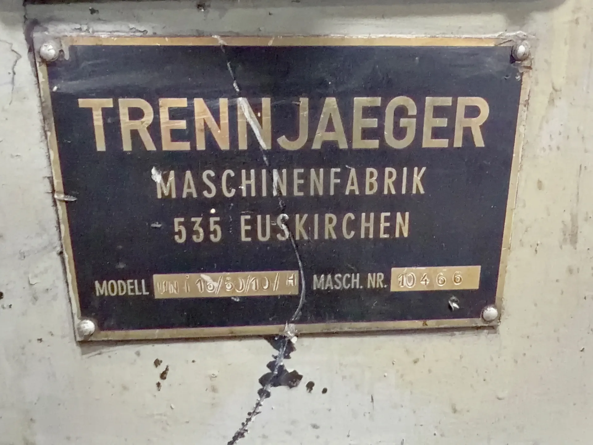 20" Trennjaeger Promacut #UNI16/60/10/H, cold saw, 10 HP, 3450 RPM, 220/440 V. - Image 3