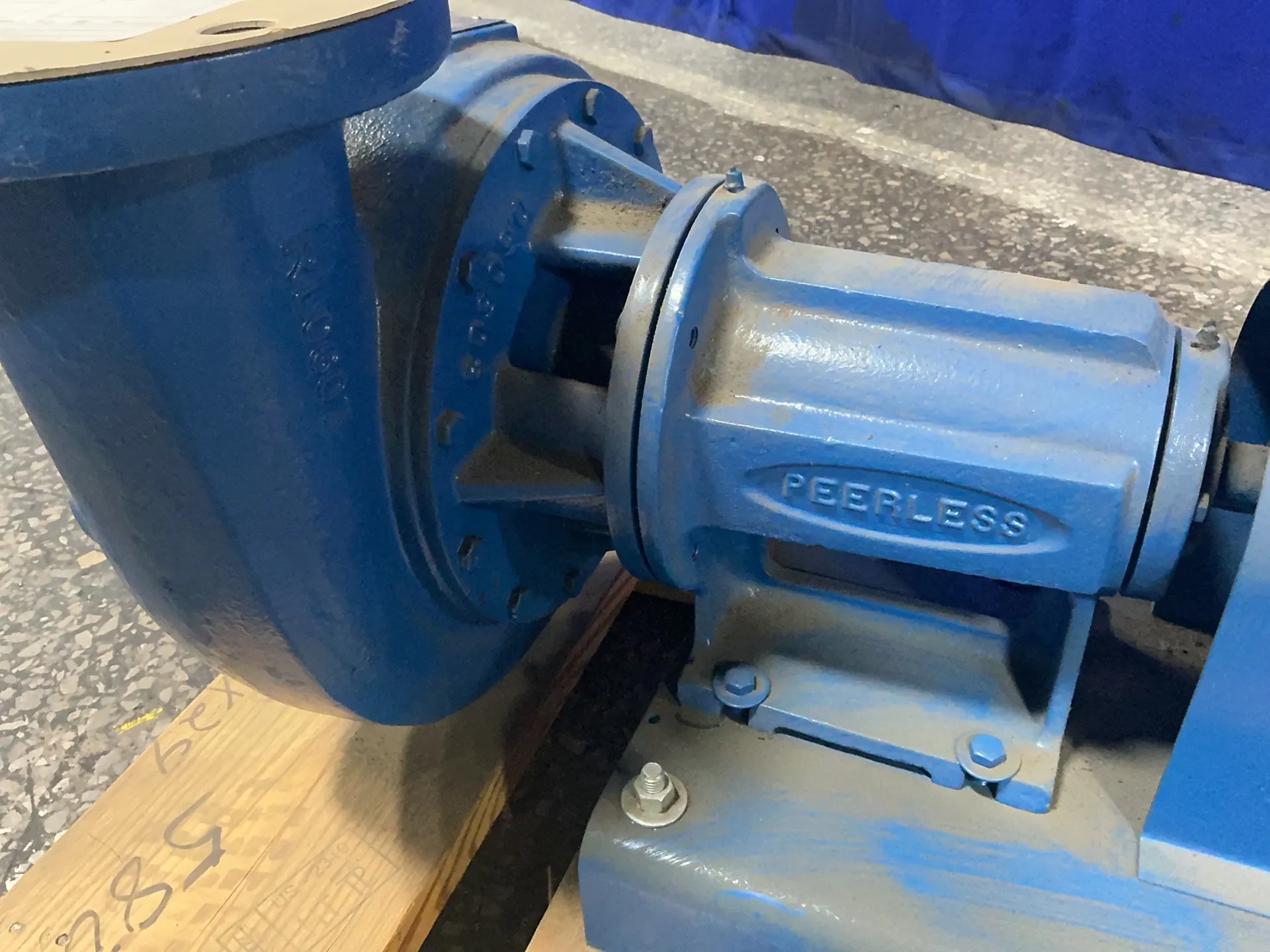 800 GPM, Peerless #F2-1050A, centrifugal pump, 20 HP, 1725 RPM, 208-230/380/460 V. - Image 3