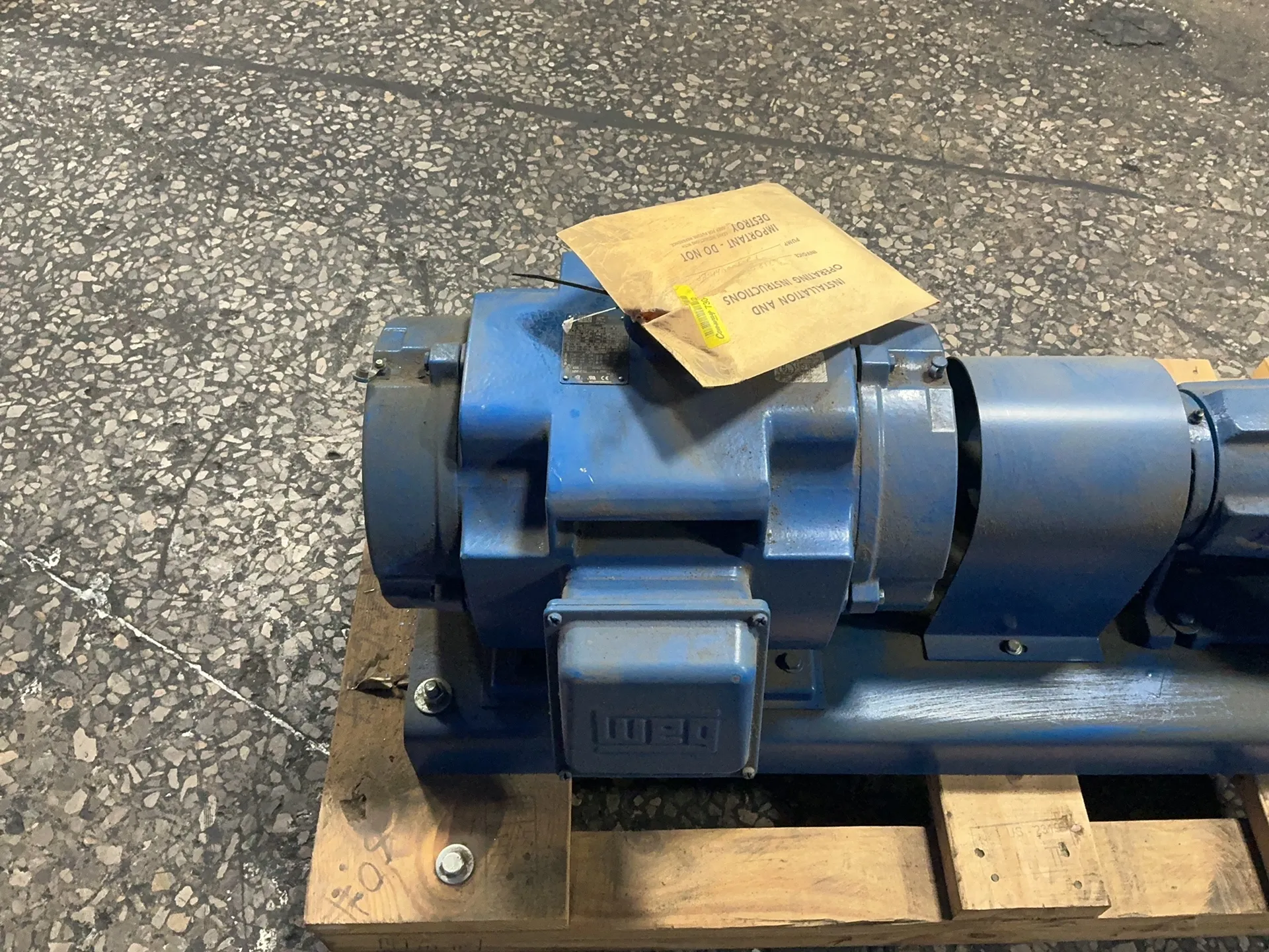 800 GPM, Peerless #F2-1050A, centrifugal pump, 20 HP, 1725 RPM, 208-230/380/460 V. - Image 6