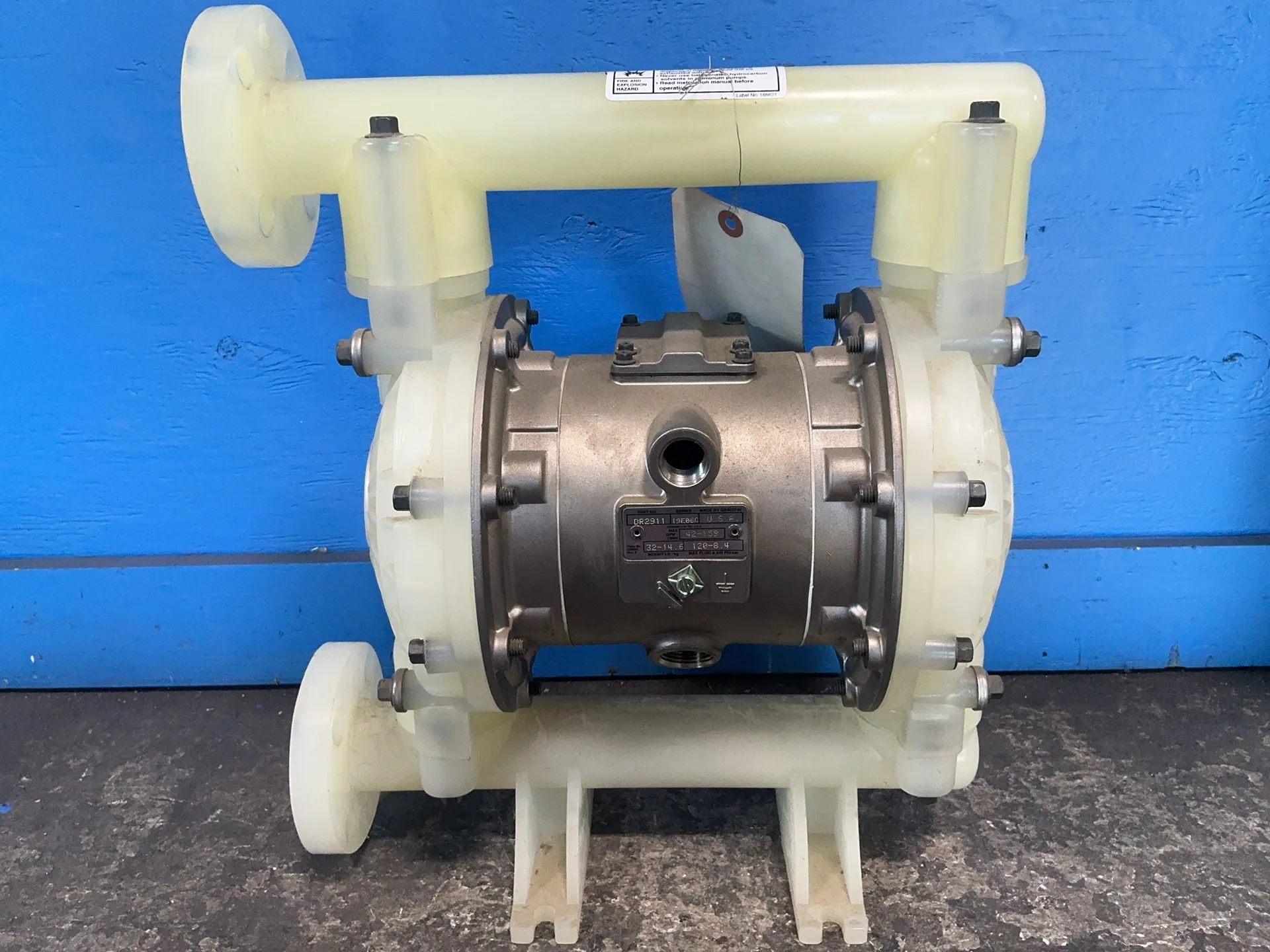 Graco #DR2911, diaphragm pump - Image 4