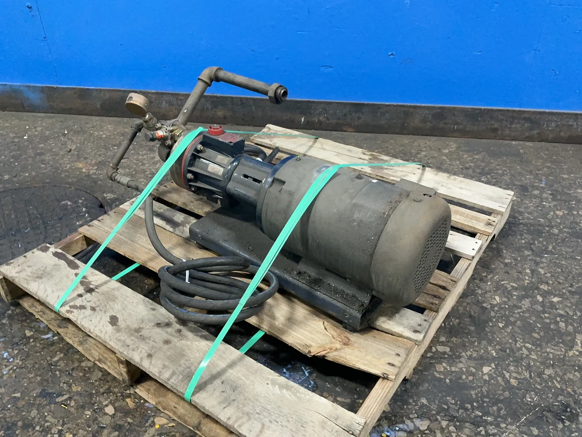 Wanner Engineering #D10XL005HEHA, Hydra-Cell pump, 3 HP, 1160 RPM, 230/460 V. - Image 1