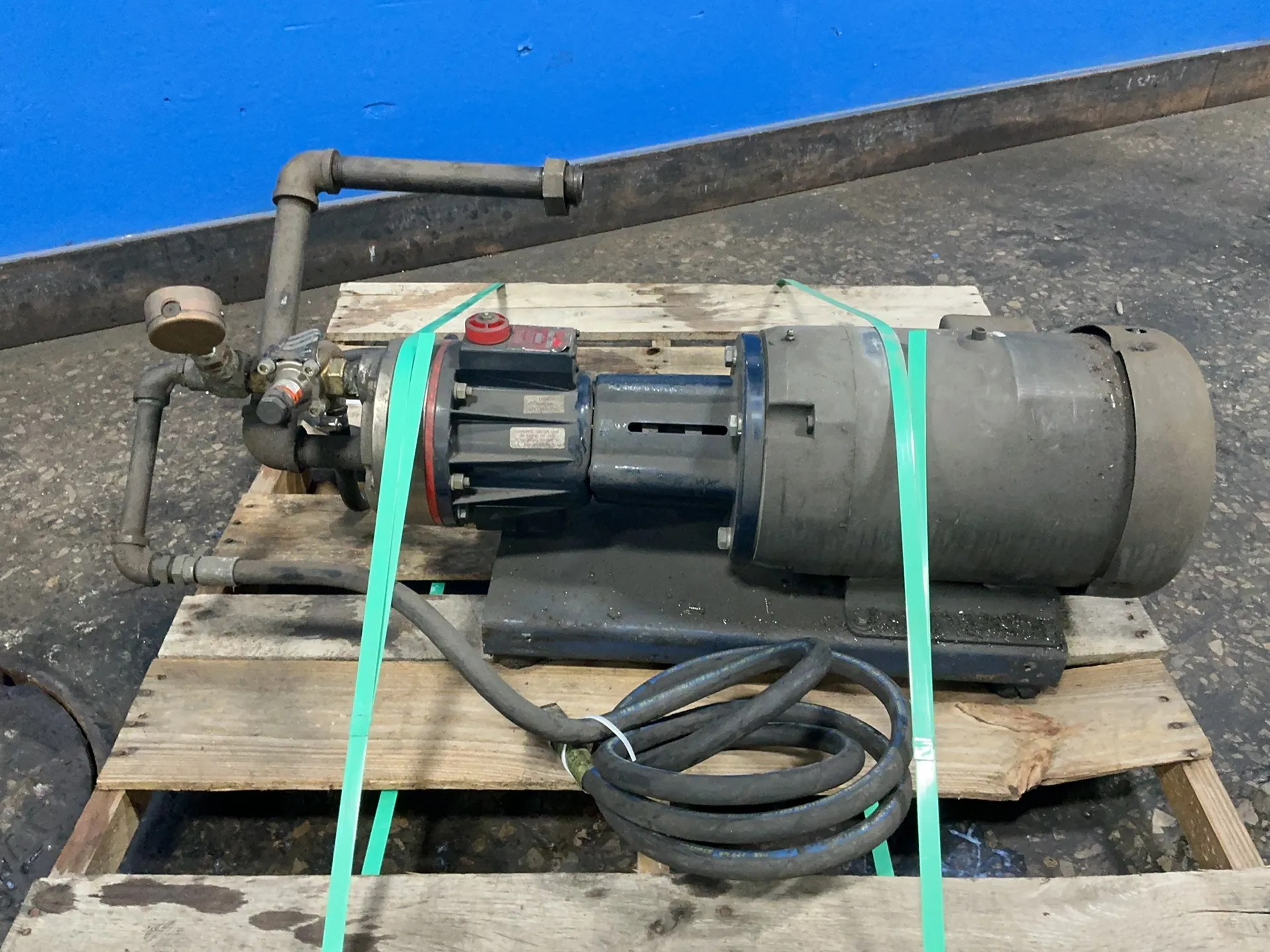 Wanner Engineering #D10XL005HEHA, Hydra-Cell pump, 3 HP, 1160 RPM, 230/460 V. - Image 2