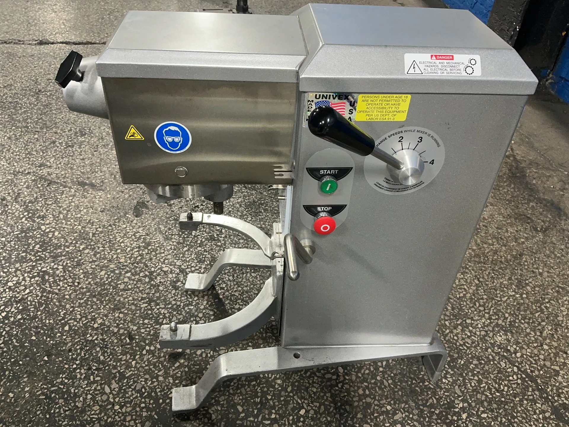 Univex #SRM12, mixer, 6.2 A, 115 V., 2005 - Image 4