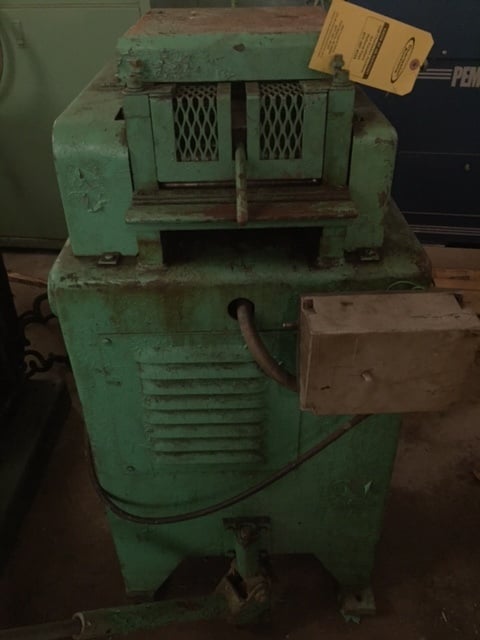 8" x .025" Littell #208-17PD, stock straightener, 17-rolls, 1.2" roll diameter, 1971, #12829J - Image 3
