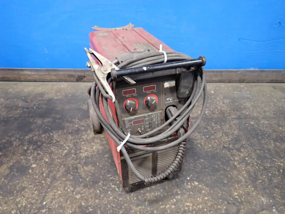 Lincoln Electric #POWER-MIG-350MP, welder, 350 Amps, Multi-Voltage - Image 1