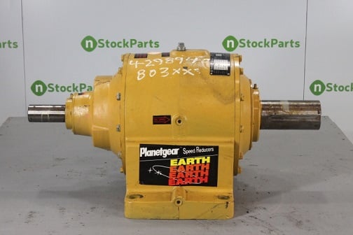 38.4 HP @ 1750 RPM, Rexnord #Earth, 54.45:1 ratio, inline, unused - Image 1