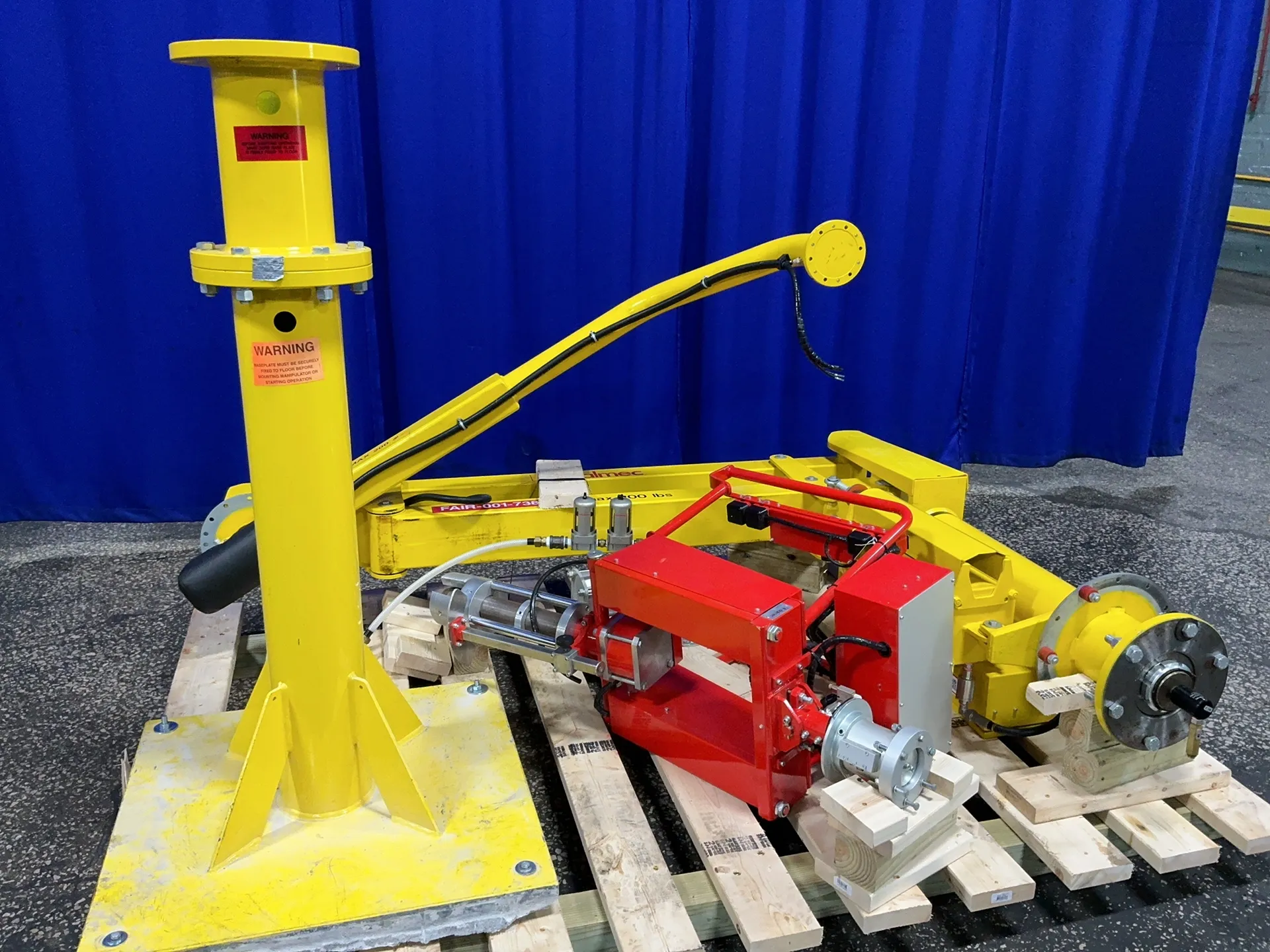 200 lb. Dalmec, Lift-Assist Attachment, 72" travel length, 120" H - Image 4