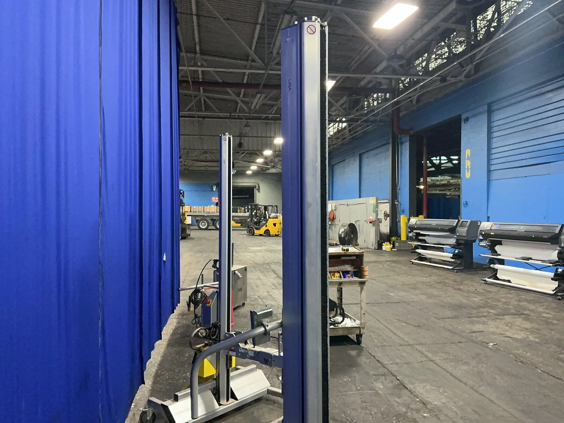 400 lb. Schlumpf #ERH-400-PT5, Roll Handler, 82.22" max lift height, 90 A, 24 V., 2019 - Image 5