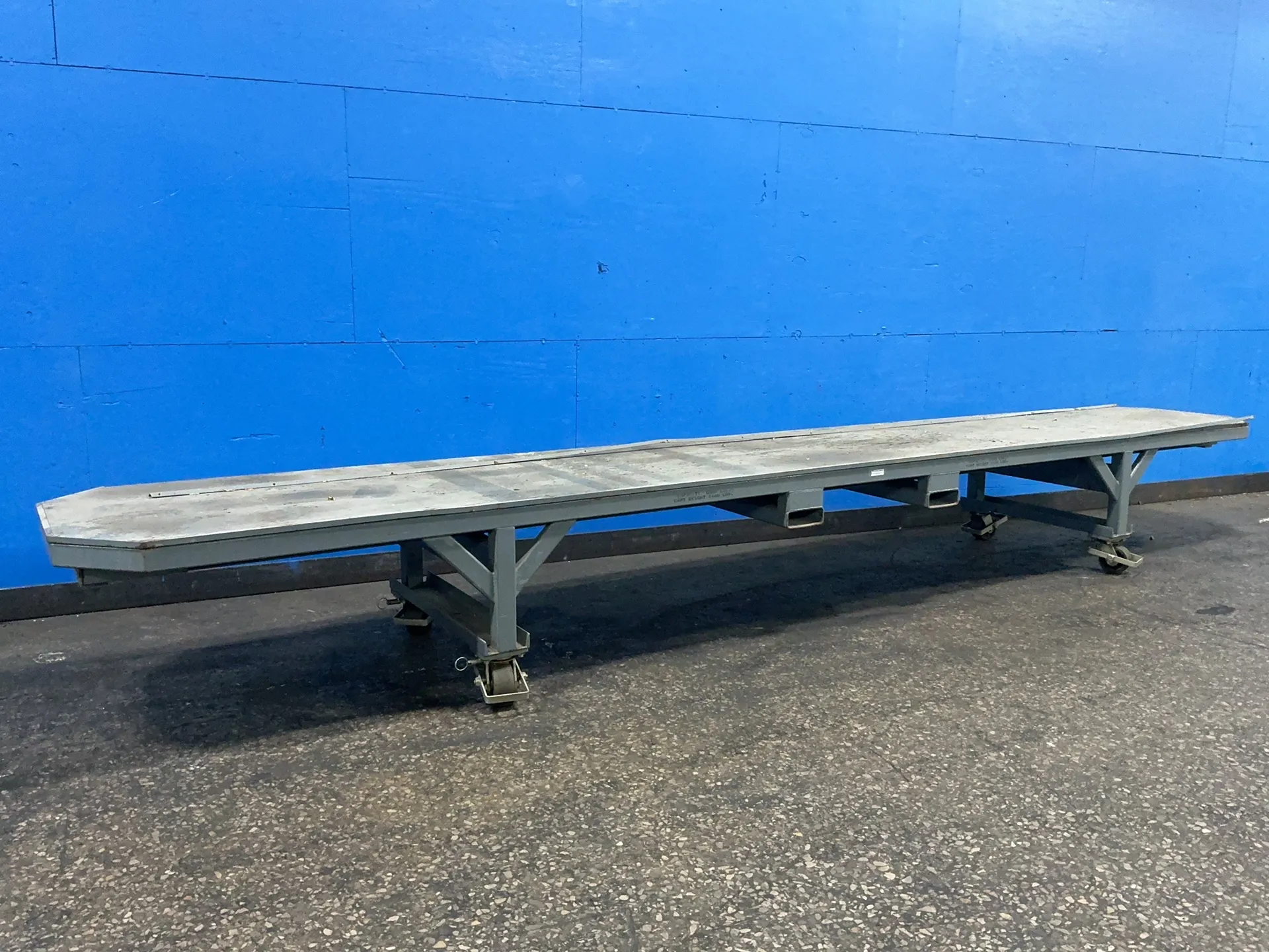 6,900 lb. Material Handling Dolly, 253" x 40" x 30", 4 wheel (2 available) - Image 1