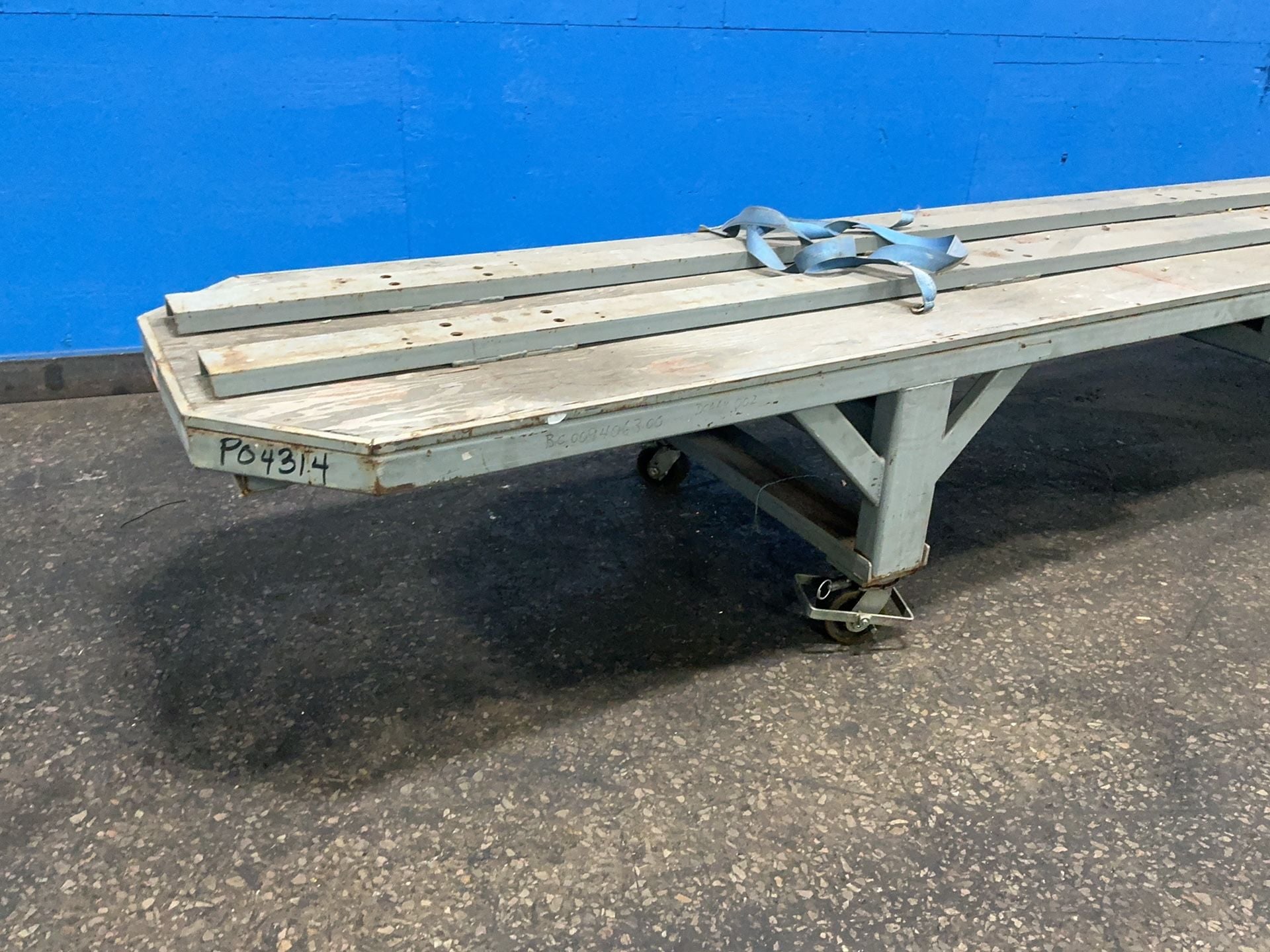 6,900 lb. #90D183, Material Handling Dolly, 253" x 40" x 30", 4 wheel, 1998 (2 available) - Image 2