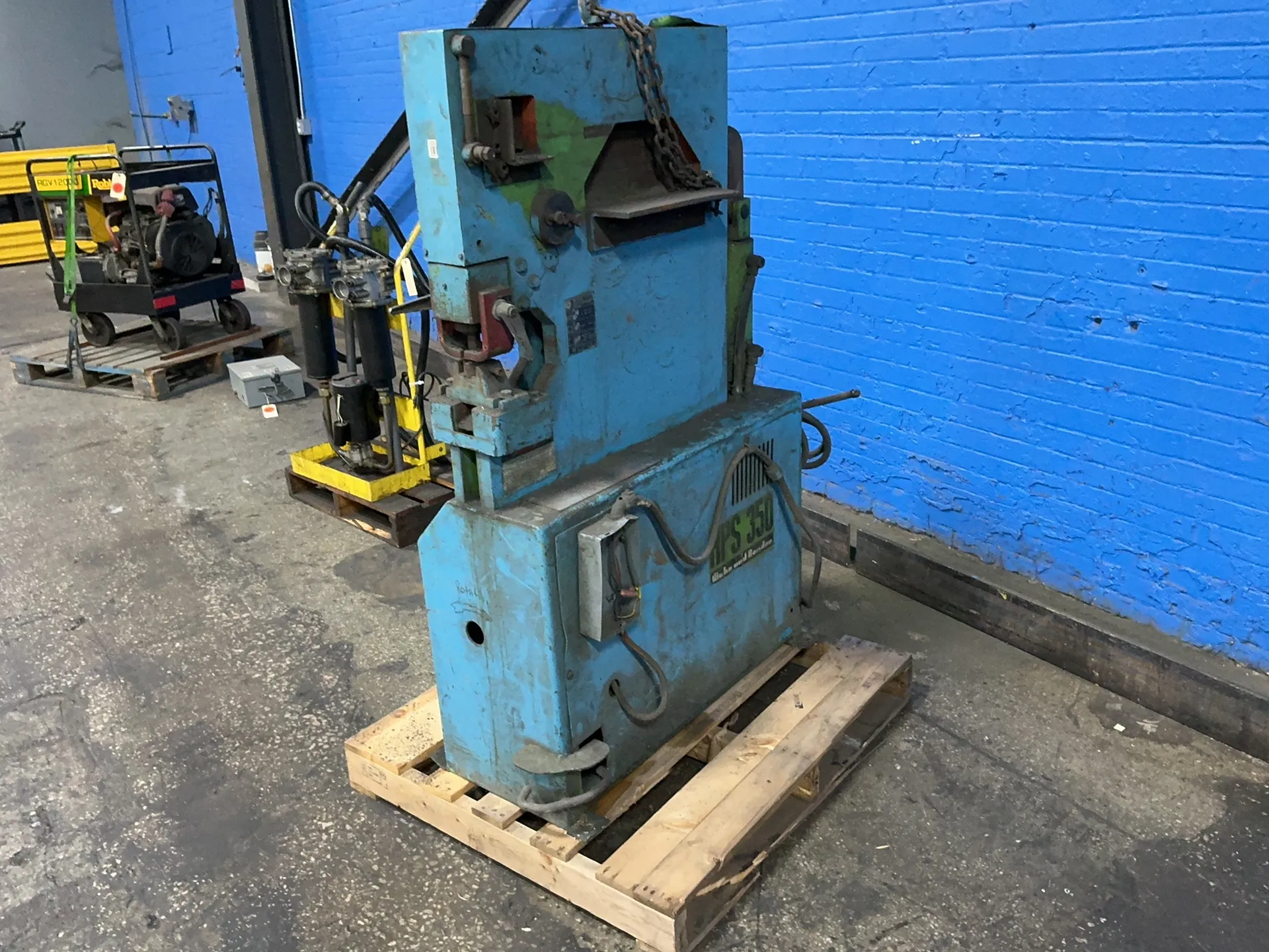 Mubea #HPS-350, hydraulic ironworker - Image 3