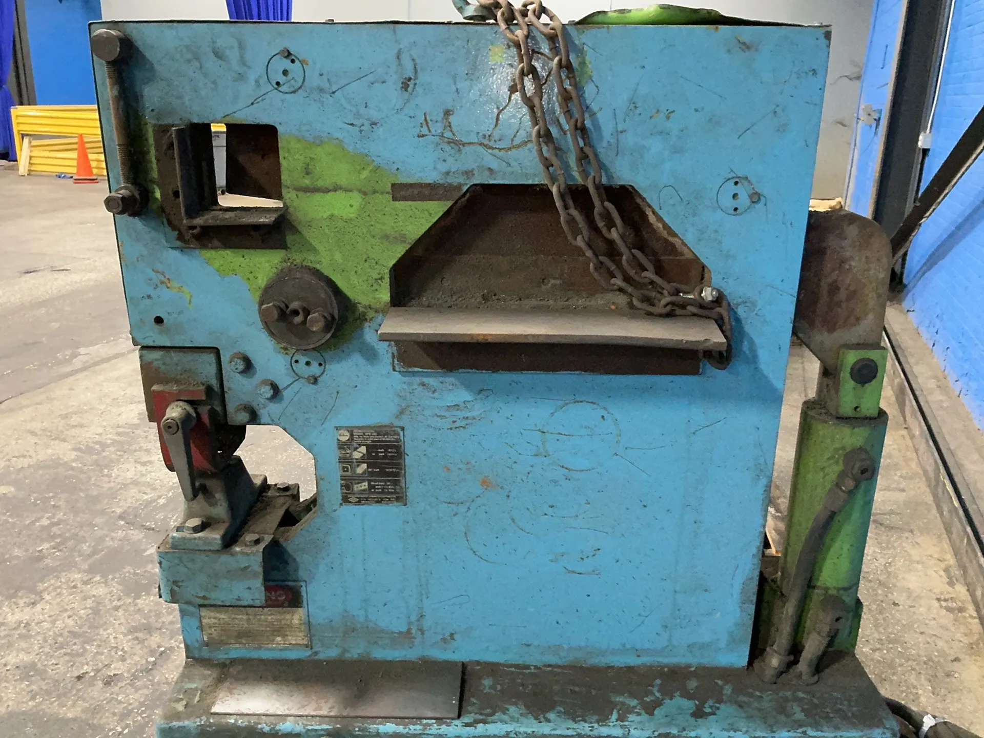 Mubea #HPS-350, hydraulic ironworker - Image 4