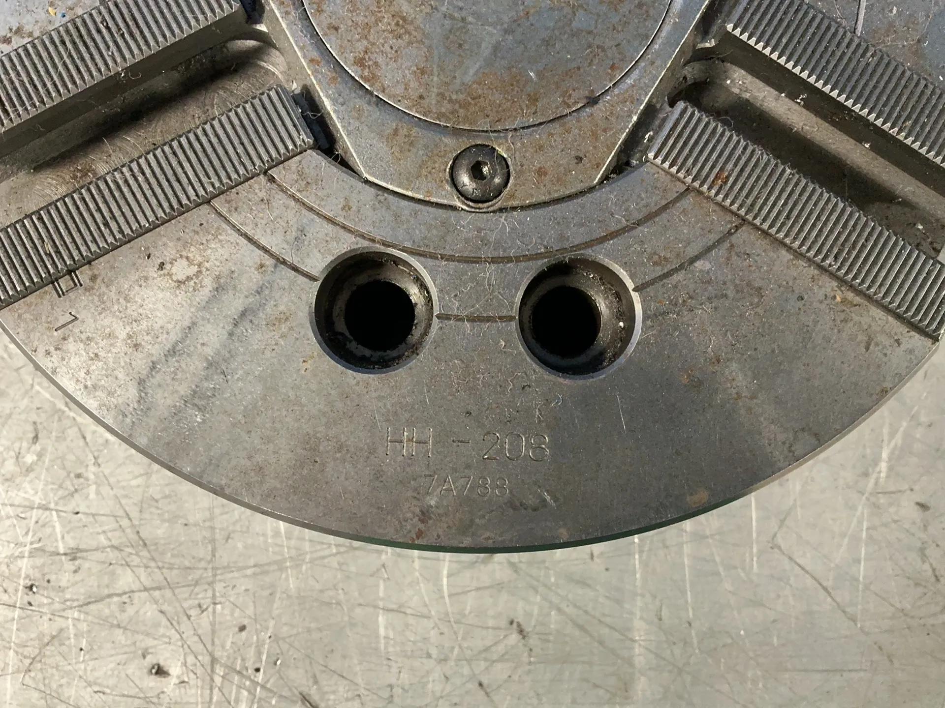 8" Samchully #HH-208, 3-Jaw Chuck - Image 3