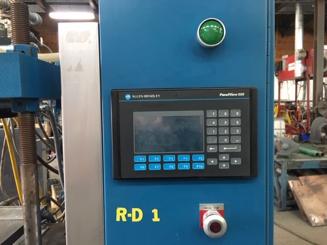 30 Ton, Carver/Wabash, 2 openings (6.5"-10" each), 6" stroke, 9" x9" elec.pltns, 2 HP, PLC, #2589 - Image 6