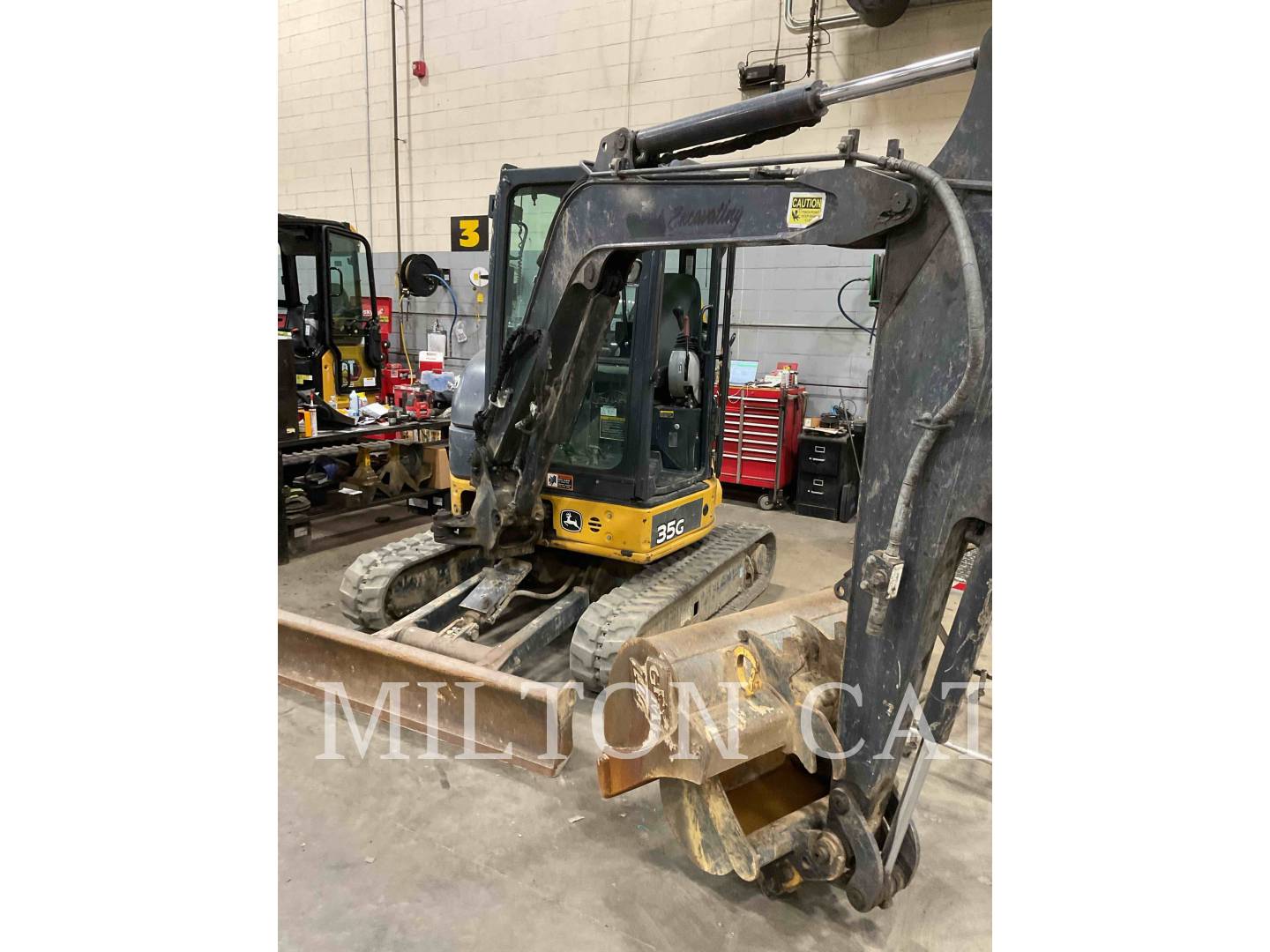 John Deere 35G, Mini Excavator, 4059 hours, S/N: 289349, 2020 - Image 1