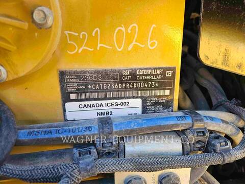 Cat 236D3, Skid Steer Loader, 455 hours, S/N: R4D00473, 2024 - Image 6