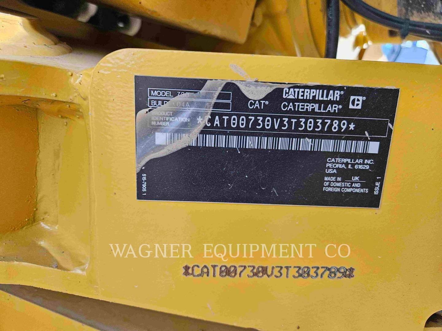 Caterpillar 730, Articulated Truck, 2969 hours, S/N: 3T303789, 2024 - Image 6