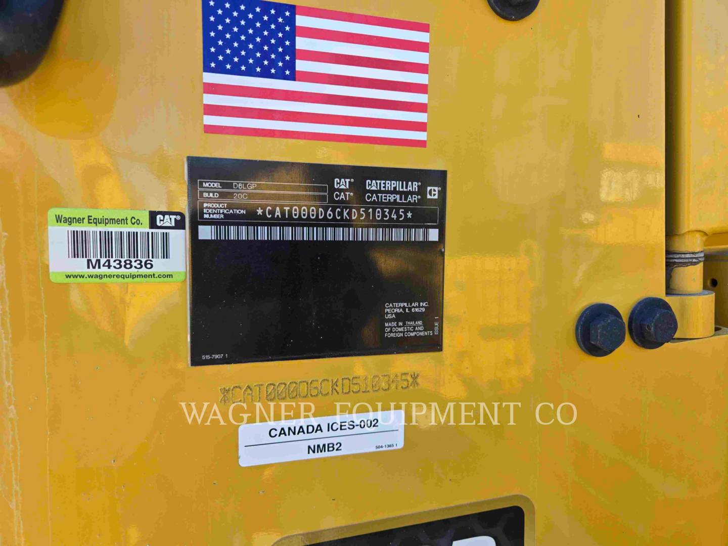 Caterpillar D6 VP, 1322 hours, S/N: KD510345, 2025 - Image 6