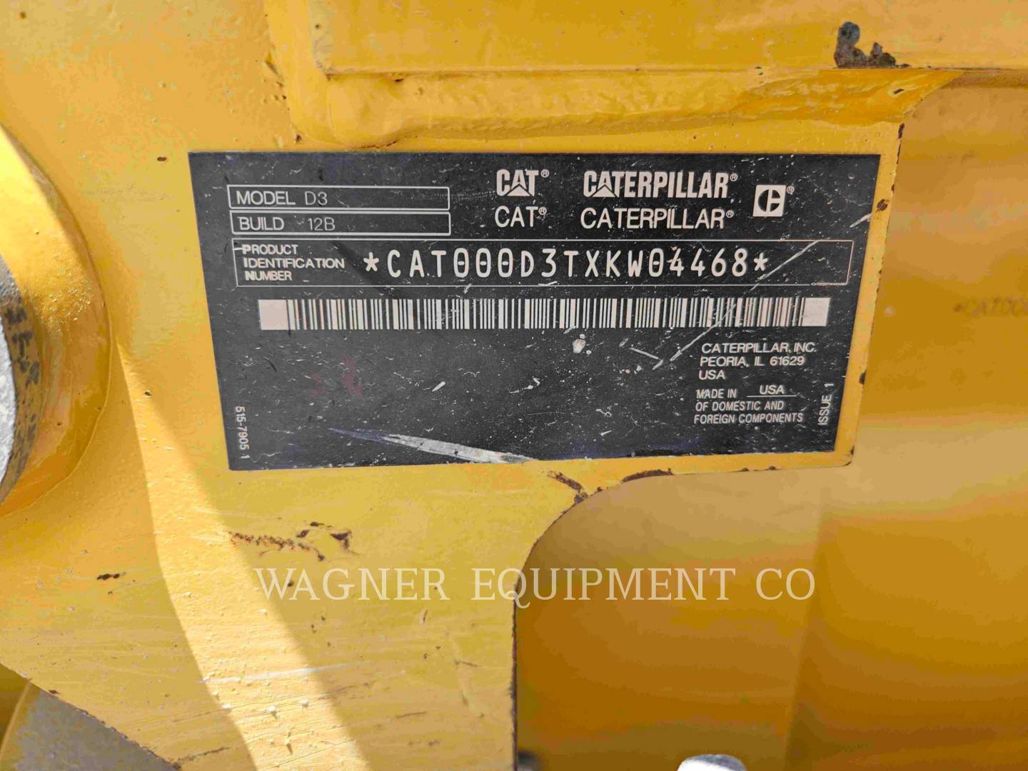 Caterpillar D3, 514 hours, S/N: XKW04468, 2023 - Image 6