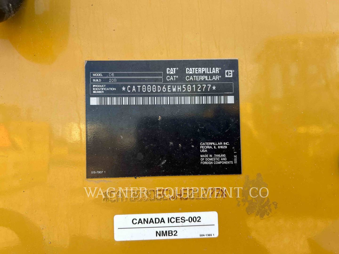 Caterpillar D6 VP, 901 hours, S/N: WH501277, 2024 - Image 6