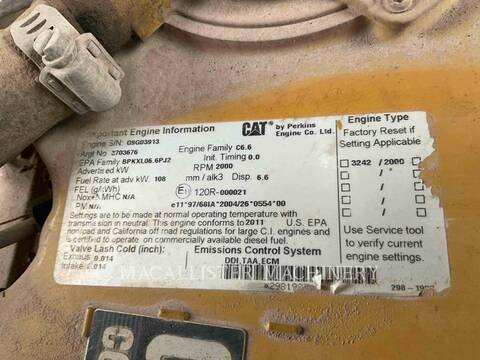 Caterpillar 120M, Motor Grader, 9141 hours, S/N: B9C01024, 2011 - Image 8