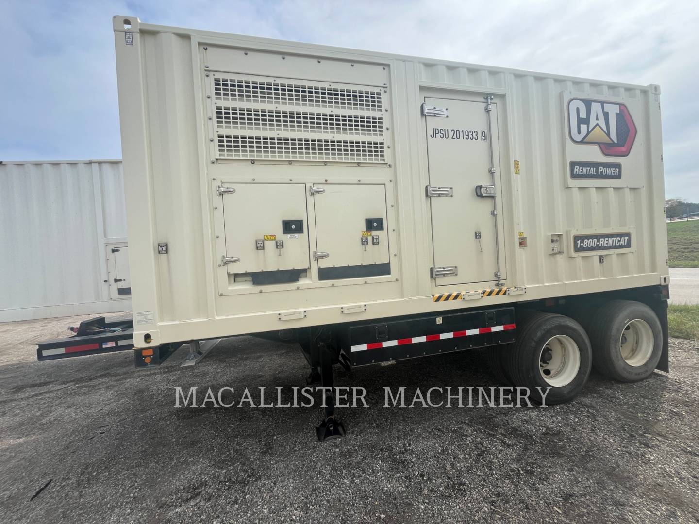 455 KW Caterpillar XQ570, Diesel, 1800 RPM, 480V, 1737 hours, 2020 - Image 1