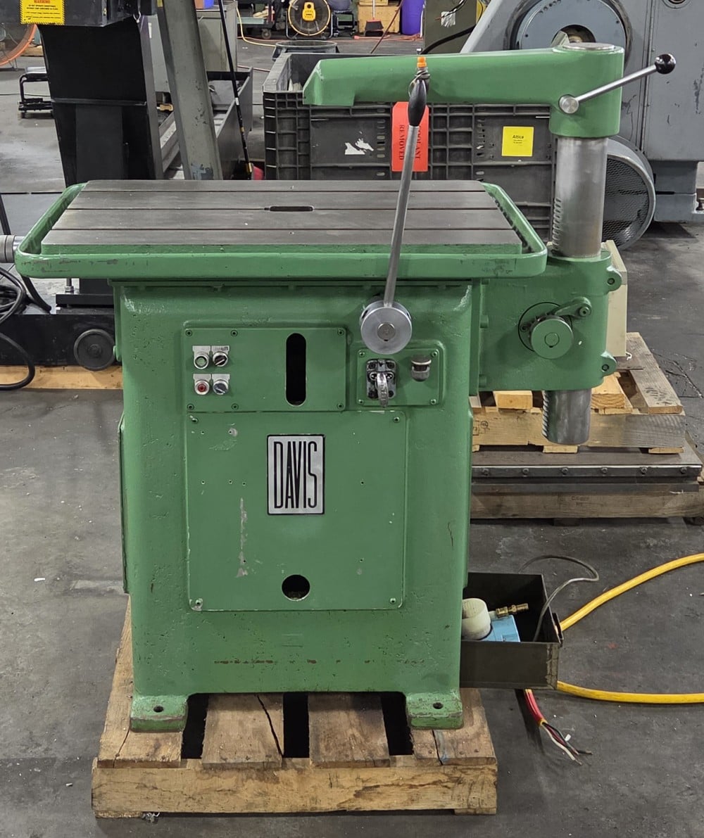 1-1/2" x 18" Hansford Davis #15, keyseater, 20" x31" tbl., 19" throat, 12" work height, 45 SPM, 2 HP, 460 V. - Image 1