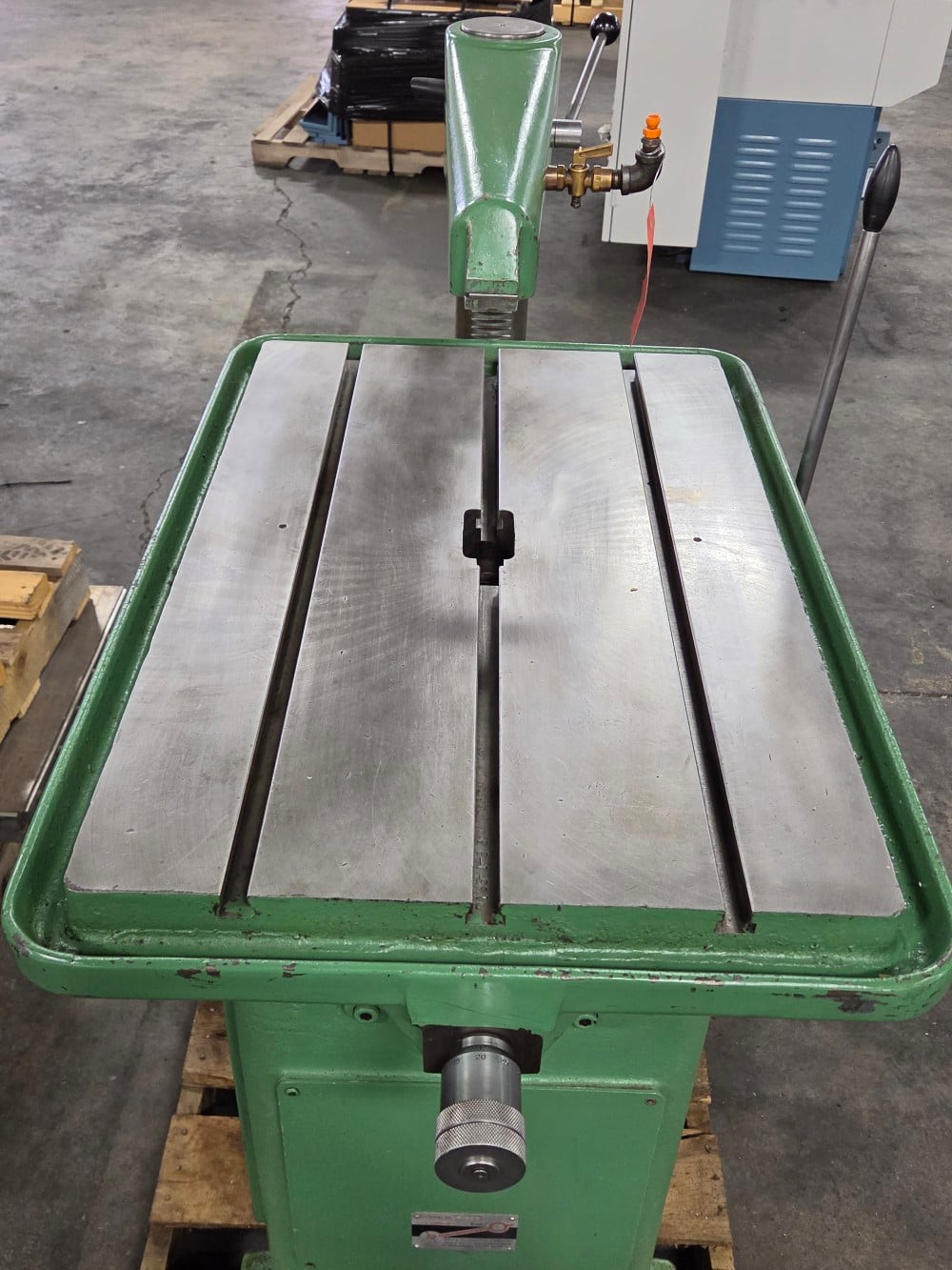 1-1/2" x 18" Hansford Davis #15, keyseater, 20" x31" tbl., 19" throat, 12" work height, 45 SPM, 2 HP, 460 V. - Image 4