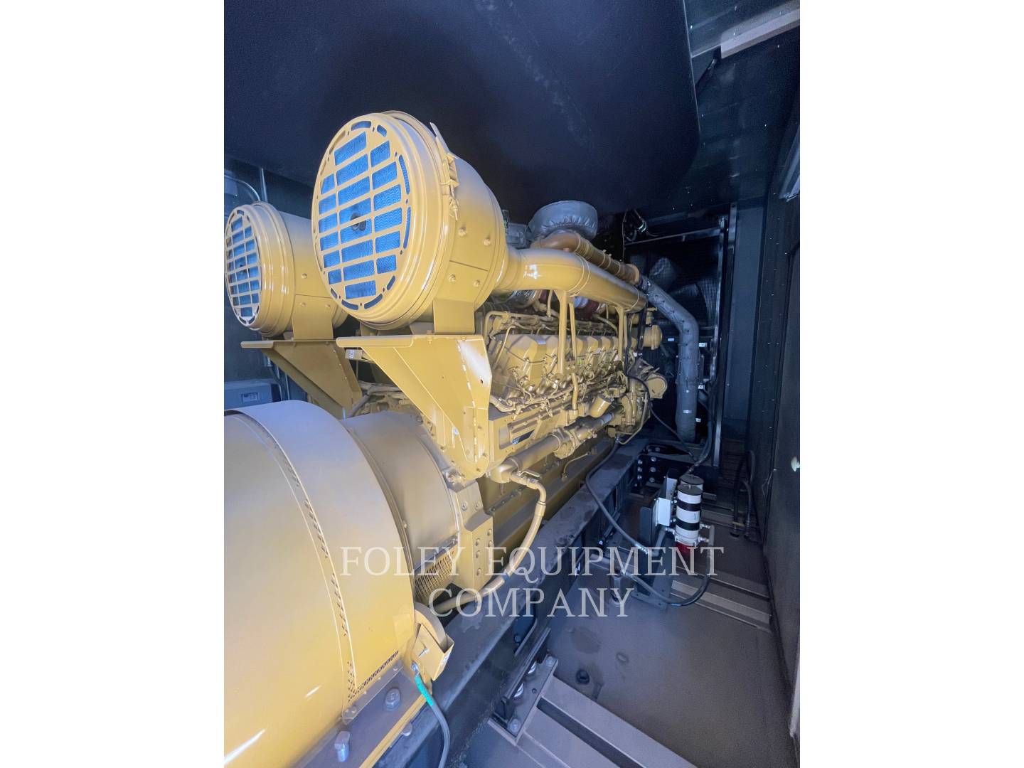 2000 KW Caterpillar #3516C, diesel generator set, standby, 12,470 Volts, 300 hours, Tier 2, ACS enclosure - Image 8