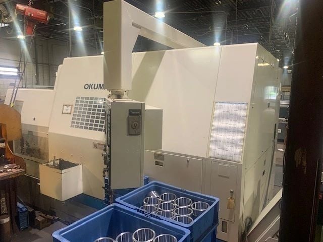Okuma #LB-45II, CNC lathe, 35.4" swing, 25.98" diameter, 4.33" bore, 17.32" X, 81.1" Z, 12 turret, 50 HP - Image 2