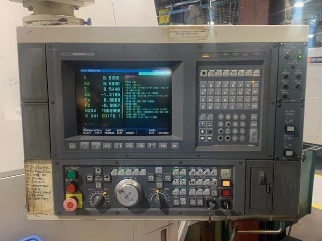 Okuma #LB-45II, CNC lathe, 35.4" swing, 25.98" diameter, 4.33" bore, 17.32" X, 81.1" Z, 12 turret, 50 HP - Image 6