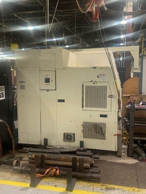 Okuma #LB-45II, CNC lathe, 35.4" swing, 25.98" diameter, 4.33" bore, 17.32" X, 81.1" Z, 12 turret, 50 HP - Image 8