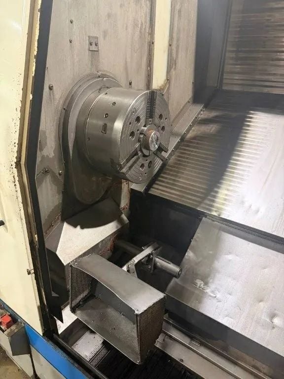 Okuma #LB-45II, CNC lathe, 35.4" swing, 25.98" diameter, 4.33" bore, 17.32" X, 81.1" Z, 12 turret, 50 HP - Image 10