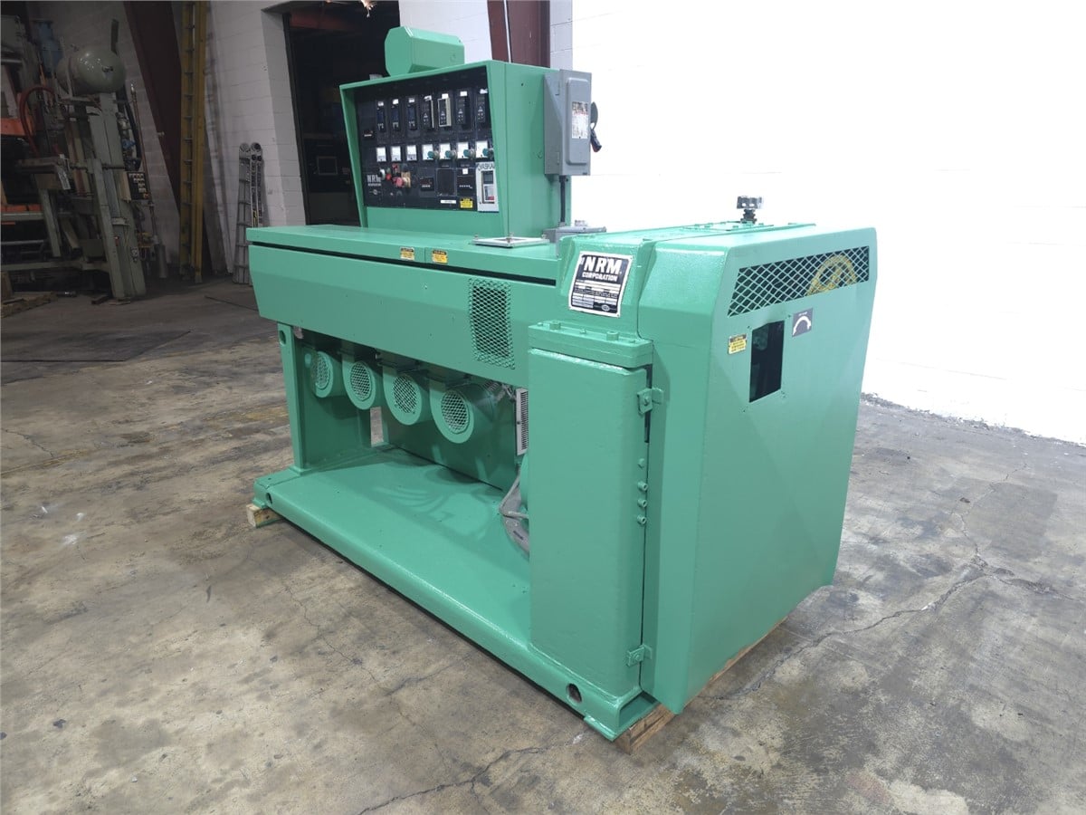 2.5" NRM #Pacemaker-III, single screw extruder, 24:1 L/D, air cooled, 4 barrel zones, 50 HP AC, 16.95:1 - Image 3