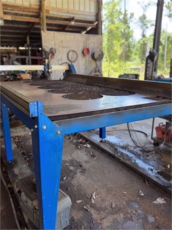 iPlasma #5.0, CNC plasma table, 4' x 8' cutting envelope, Hypertherm Powermax45 explosion proof, 4" water - Image 3