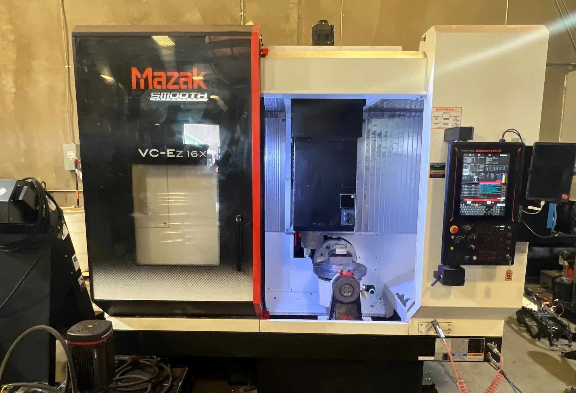 Mazak #VC-EZ16X, 5-Axis CNC Vertical Machining Center, 27.7" X, 16.1" Y, 16.1" Z, 12000 RPM, 30 automatic - Image 1