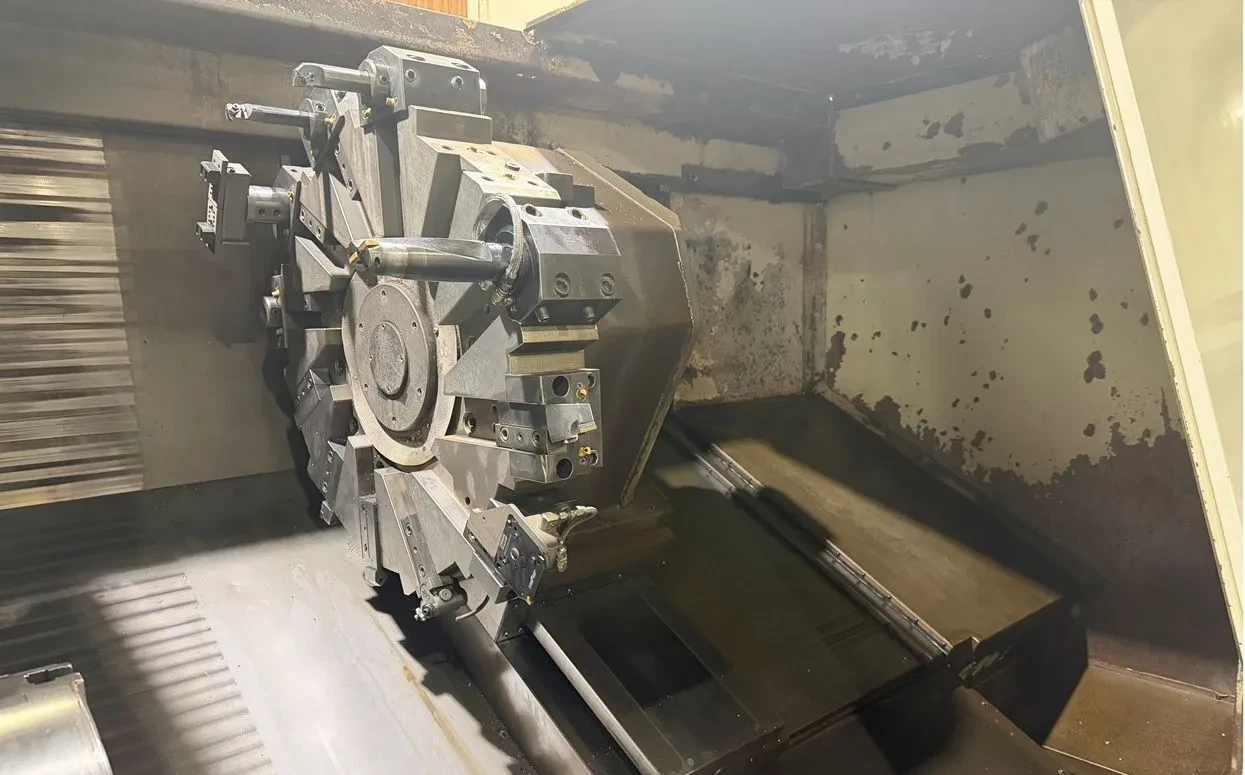 Okuma #LB-45II, CNC Lathe, 17.32" X, 81.1" Z, 35.4" swing, 26" turning diameter, 15" chuck, 4.33" spindle - Image 8