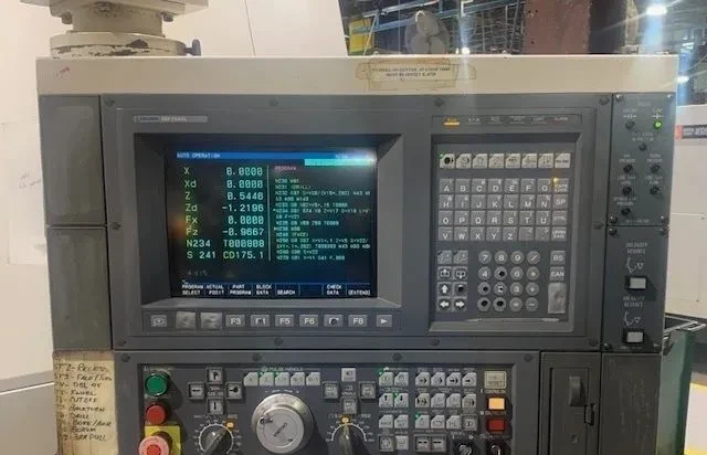 Okuma #LB-45II, CNC Lathe, 17.32" X, 81.1" Z, 35.4" swing, 26" turning diameter, 15" chuck, 4.33" spindle - Image 9