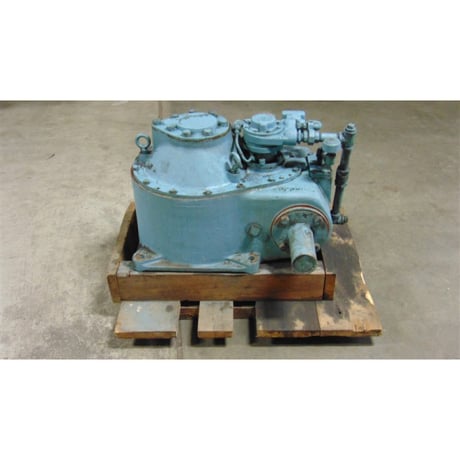 6 HP @ 1750 RPM, Foote-Jones Dresser #575-100 WHA, 15 RPM output, 112.14:1 ratio - Image 1
