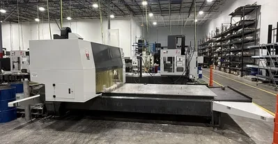 Haas #GR-712, CNC Gantry Router, 145" X, 85" Y, 11" Z, 144" x 72" table, 15 HP, 8100 RPM, 40 taper, 20 ATC - Image 6
