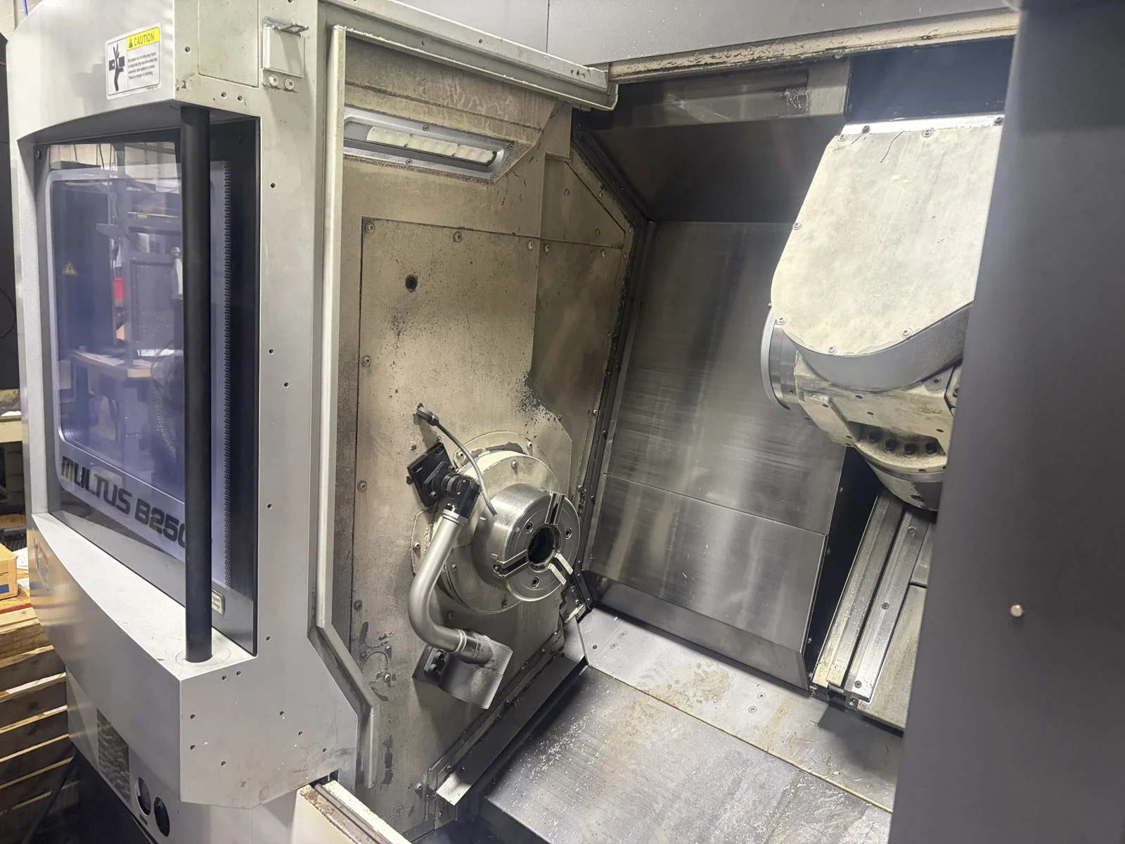 Okuma #Multus-B250II, 5-Axis CNC Lathe, 31.5" machining length, 40.5" centers, 23.62" turning diameter, 8" - Image 2