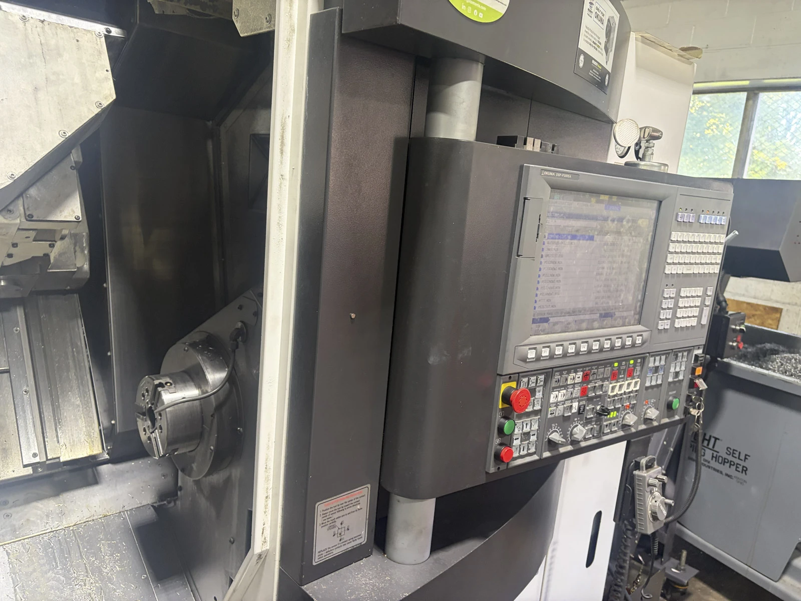 Okuma #Multus-B250II, 5-Axis CNC Lathe, 31.5" machining length, 40.5" centers, 23.62" turning diameter, 8" - Image 6