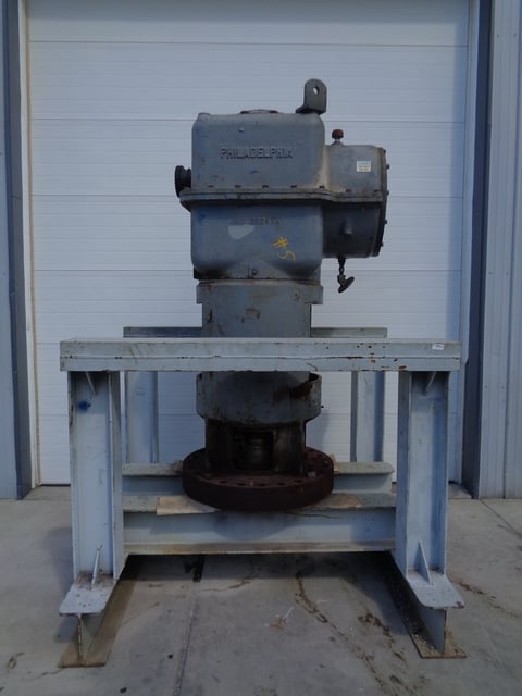 75 HP Philadelphia Mix Solutions #PTM-3824, IRPM, 1750, ORPM 1175, 20.9T:1 ratio, 1.49 SF - Image 1