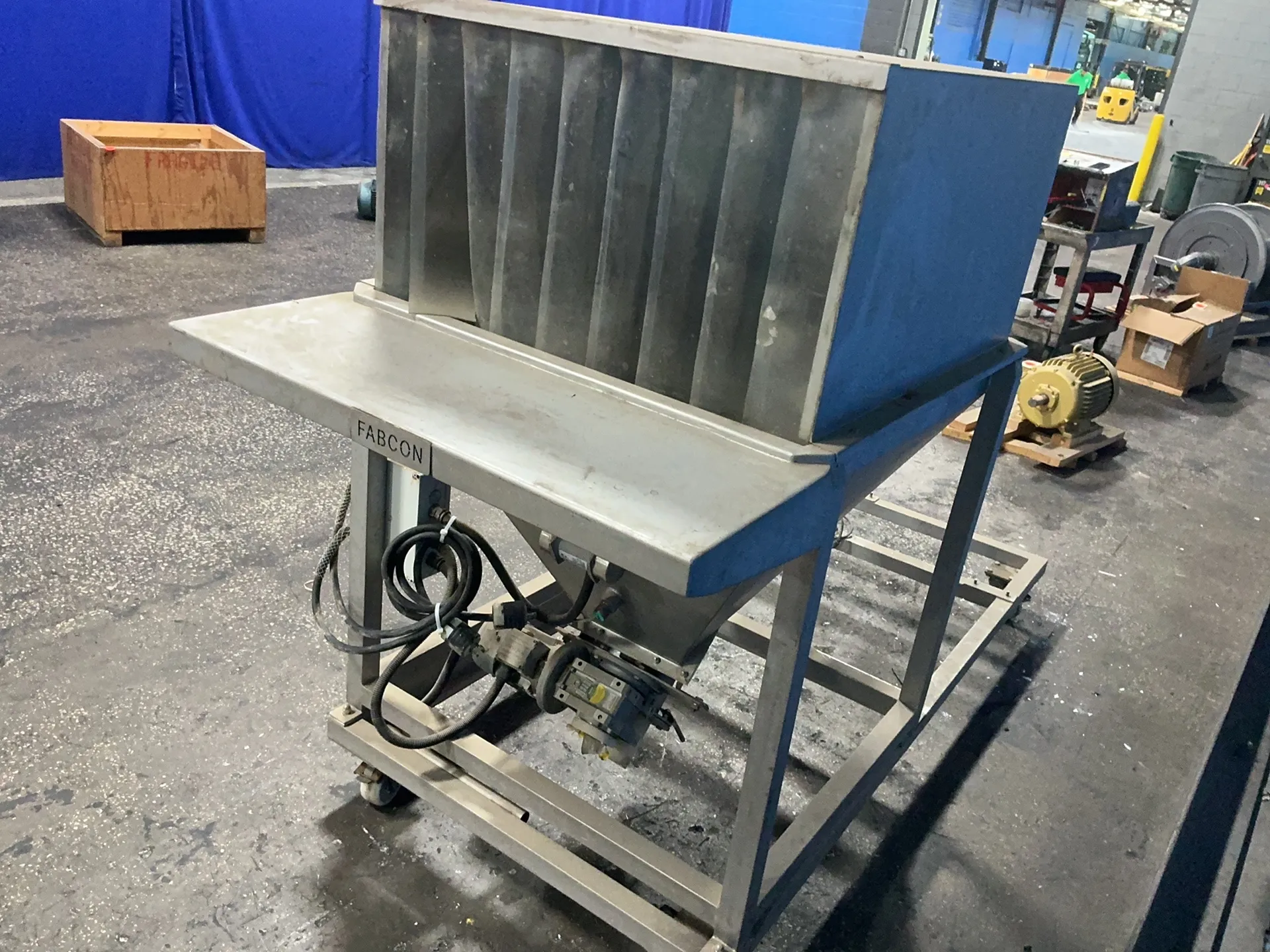 Fabcon #VRC-16-245, hopper, 38" x 60", .45 KW, 1370/1660 RPM, 230/480 V. - Image 6