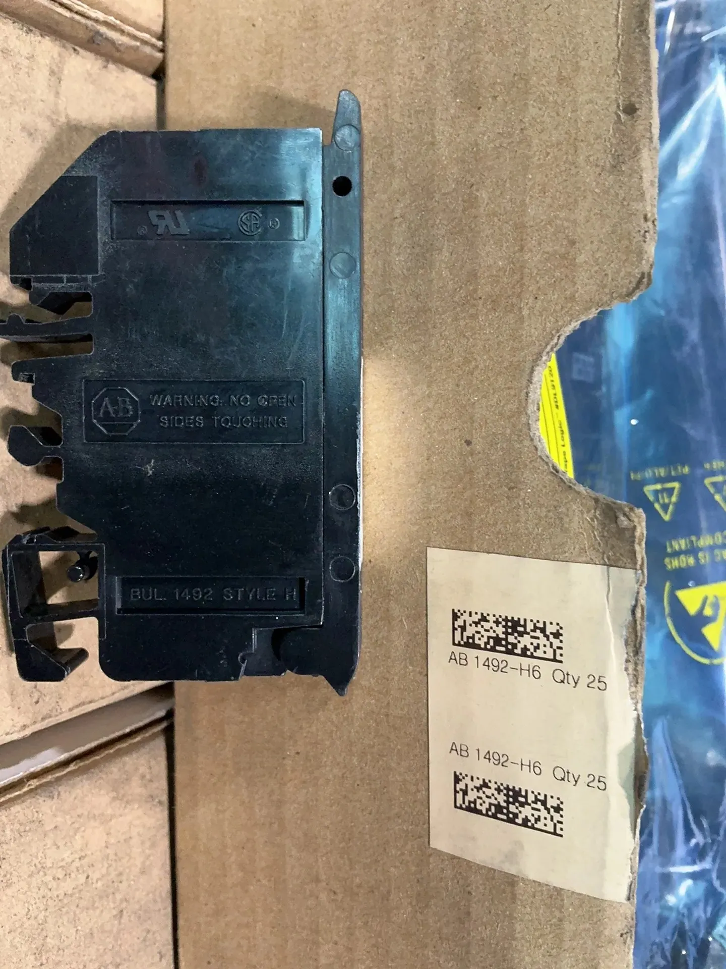 Allen-Bradley #1492-H6, Single-Circuit Fuse Terminal Blocks, LOT of 7 Boxes - Image 4