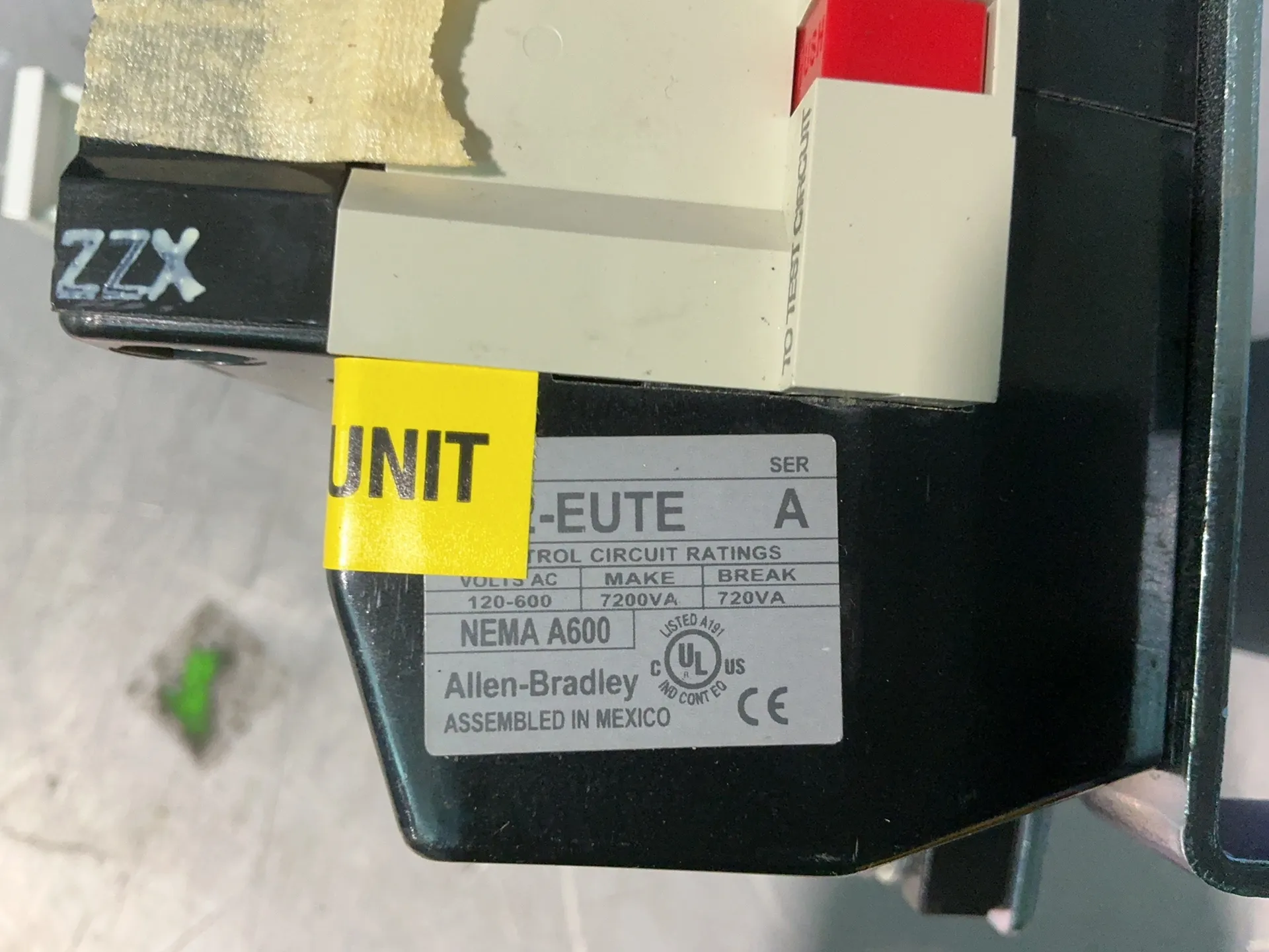 Allen-Bradley #592-EUTE, Overload Relay, 120-600 VAC, LOT of 7 - Image 6